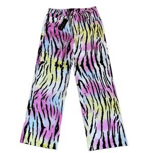 [NWT] Dolls Kill Generation Kiss Tiger Tie Dye Boyfriend Jeans - Size Medium